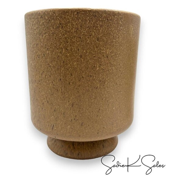 Studio McGee Large Footed Camel Ceramic Vase -‎ Threshold - Picture 5 of 7